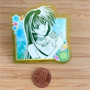 Rare Pichi Pichi Pitch MANGA art acrylic pin clip
